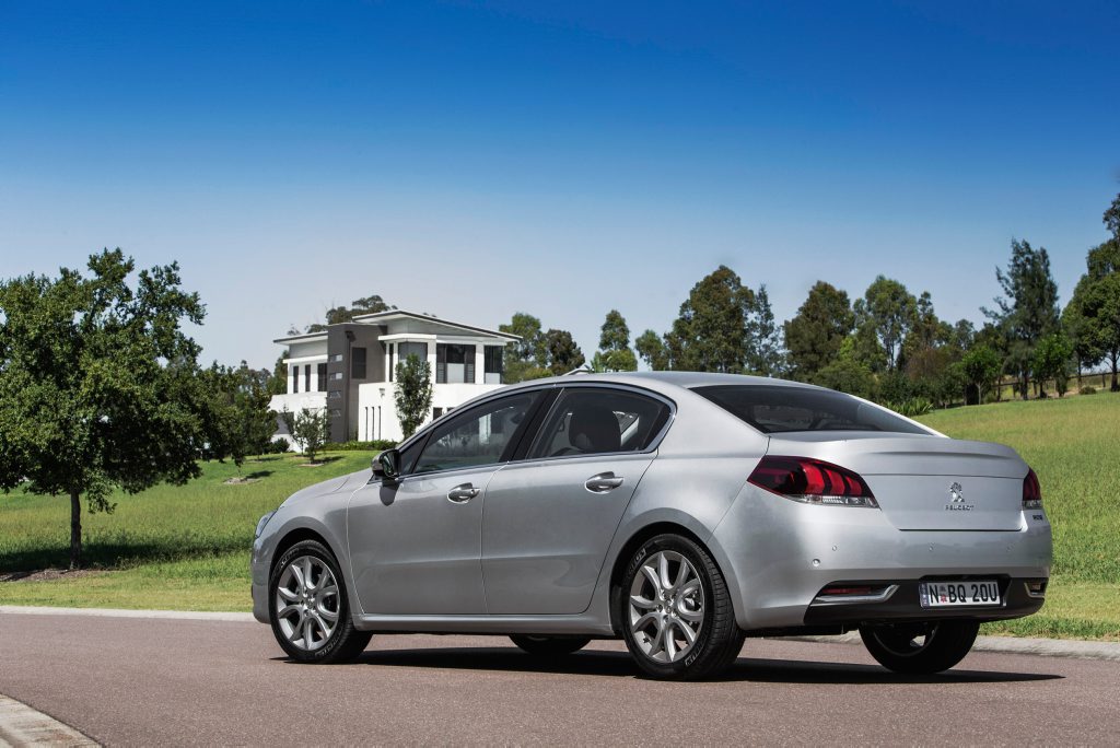The Peugeot 508. The Peugeot 508.